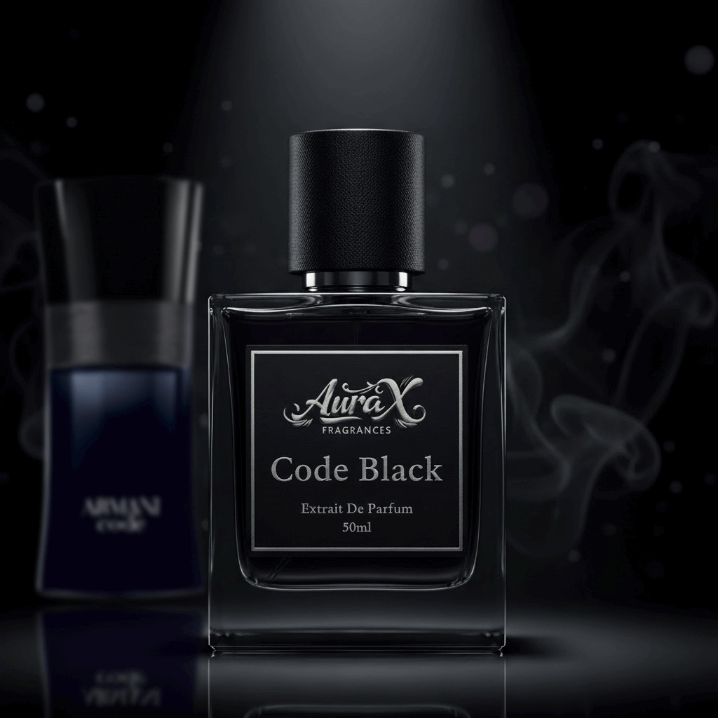 Code Black – Armani Code Background