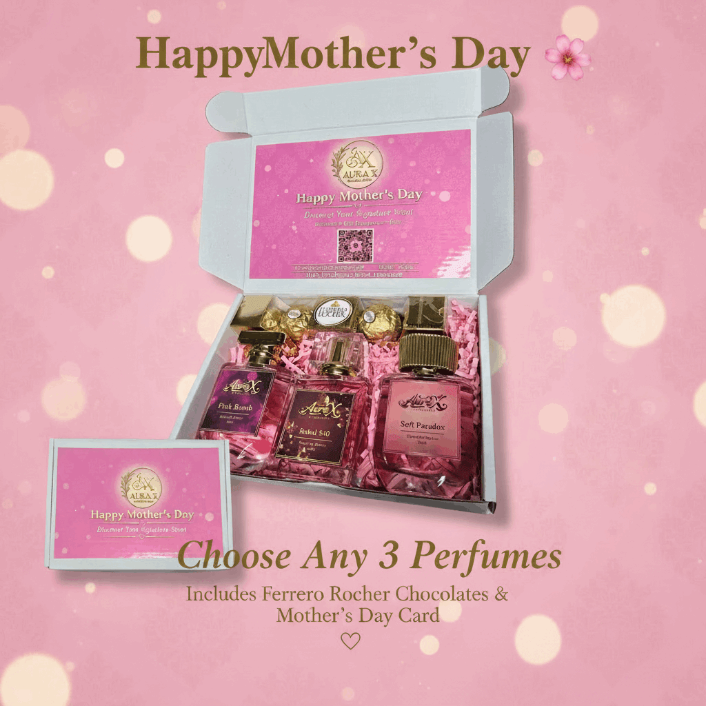 Mother's Day Gift Pack – Choose Any 3 Perfumes - Aura X Fragrances