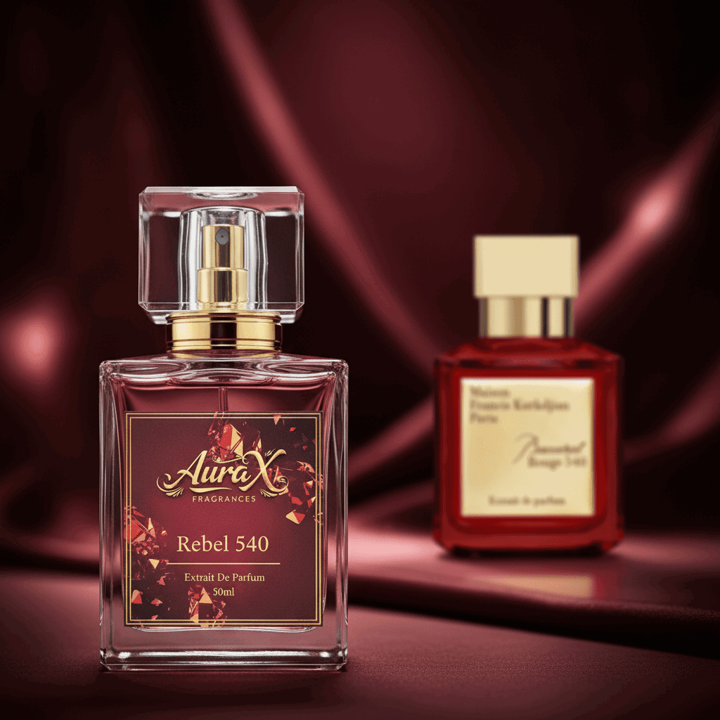 Rebel 540 – Inspired by Maison Francis Kurkdjian Baccarat Rouge 540 - Aura X Fragrances